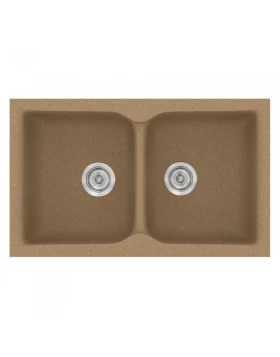 Νεροχύτες Γρανίτη Συνθετικοί Sanitec 322 σε χρώμα 46. Granite Celtic Stone (81x50cm) (Image 1)