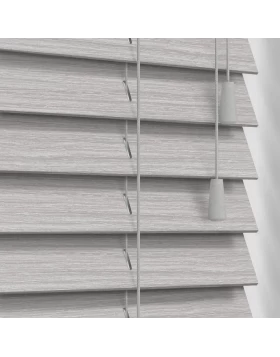 Στόρια 50mm Απομίμησης Ξύλου από PVC σειρά LA-241 Γκρι Νερά (Image 1)