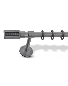 Κουρτινόξυλα Σφυρήλατα Φ.25 Domus σειρά Άρτεμις ΧΚ 4518-2 Βιομηχανικό (Image 1)