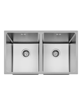 Νεροχύτης Υποκαθήμενος Ανοξείδωτος Geman 33150084 Square (74x44) Inox (Image 1)