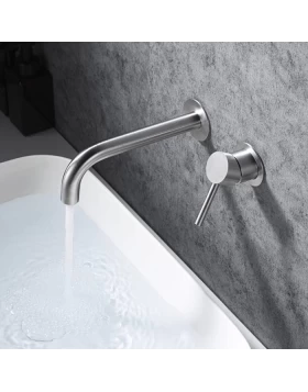 Μπαταρία Νιπτήρα Εντοιχισμού Imex σειρά Moscu GLT023-AC Ανοξείδωτο Ματ 316 (Image 1)