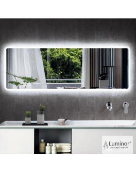 Καθρέπτης με LED Touch & Σύστημα Ηχείων Bluetooth Luminor Adagio Music 140 (140x70cm)