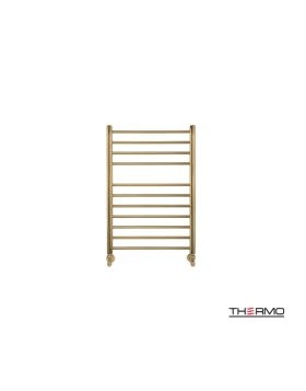 Θερμαινόμενη πετσετοκρεμάστρα – Thermo Bellavia BEL7550-211 Brushed Brass (Gold) PVD 50x75cm Kcal/h: 204 (Imag