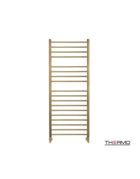 Θερμαινόμενη πετσετοκρεμάστρα – Thermo Bellavia BEL12050-211 Brushed Brass (Gold) PVD 50x120cm Kcal/h: 321 (Im