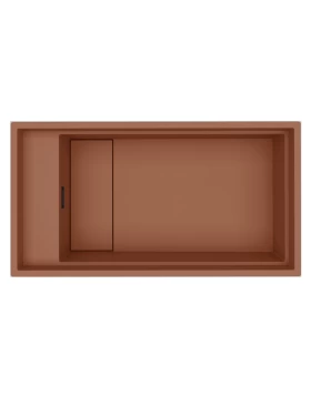 Νεροχύτες Γρανίτη Elleci σειρά Dialogo 360 Workstation Cavern Clay K83 (86x46cm) (Image 1)