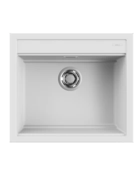 Νεροχύτες Γρανίτη Elleci σειρά Best Workstation 105 Λευκό White K96 (57x51cm) (Image 1)