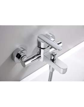 Μπαταρία Λουτρού Imex Roma BDR001-4 Χρωμέ (Image 1)