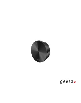 Άγκιστρο Πετσετών Geesa Opal 7245-411 Black Brushed PVD (Φ.5,4x1.9cm)