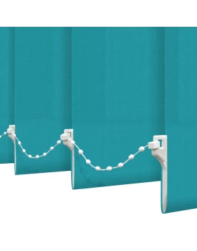 Κάθετες Περσίδες Deluxe με Αδιάφανο Πετρόλ Ύφασμα 36-2713 (Μερικής Συσκότισης) (Image 1)