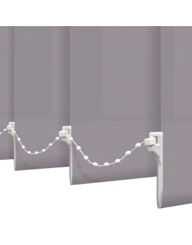 Κάθετες Περσίδες Deluxe με Αδιάφανο Μοβ Γκρι Ύφασμα 36-3230 (Μερικής Συσκότισης) (Image 1)