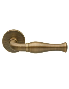 Πόμολα Πόρτας ILAVIO χειρολαβές με ροζέτα 2611 Μπρονζέ  (Image 1)