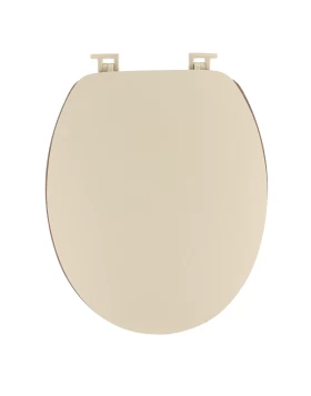 Κάλυμμα λεκάνης Mdf με Πλαστικούς μεντεσέδες 0561 Μπεζ (37x44cm) (Image 1)