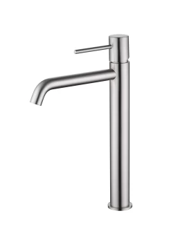 Μπαταρία Νιπτήρος Ψηλή Imex Monza  BDM039-3NQ Νίκελ Ματ (Ύψος 32,2cm) (Image 1)