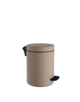 Χαρτοδοχείο 3 Lit, Soft Close - Matt Beige, Pam & Co, Ø18 x H25 (cm), 03-601-103 (Image 1)