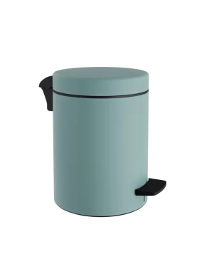 Χαρτοδοχείο 8 Lit, Soft Close - Matt Turquoise, Pam & Co, Ø23 x H32 (cm), 08-500-913 (Image 1)