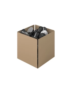 Θήκη για Κάψουλες - Matt Beige, Pam & Co, W13 x D13 x H13 (cm), 116-103 (Image 1)