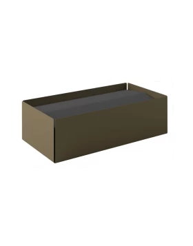 Θήκη Χειροπετσετών Ζικ-Ζακ - Matt Light Bronze, Pam & Co, W25 x D13 x H7,5 (cm), 121-963 (Image 1)