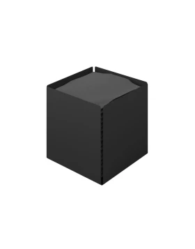 Θήκη Χαρτομάντηλων Κύβος - Matt Black, Pam & Co, W13 x D13 x H13 (cm), 123-403 (Image 1)