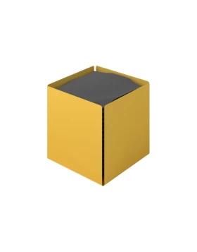 Θήκη Χαρτομάντηλων Κύβος - Matt Yellow, Pam & Co, W13 x D13 x H13 (cm), 123-603 (Image 1)