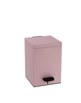 Χαρτοδοχείο 5 Lit, Soft Close - Matt Pink, Pam & Co, W18 x D18 x H26 (cm), 137-303 (Image 1)