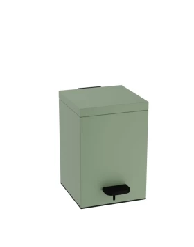Χαρτοδοχείο 5 Lit, Soft Close - Matt Mint, Pam & Co, W18 x D18 x H26 (cm), 137-903 (Image 1)