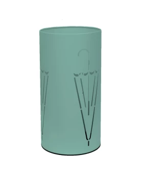 Ομπρελοθήκη - Matt Turquoise, Pam & Co, Ø25 x H50 (cm), 23-913 (Image 1)