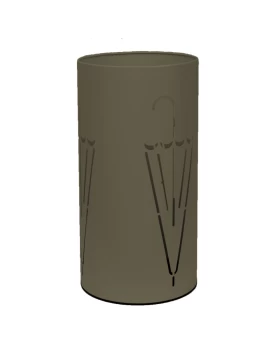 Ομπρελοθήκη - Matt Light Bronze, Pam & Co, Ø25 x H50 (cm), 23-963 (Image 1)