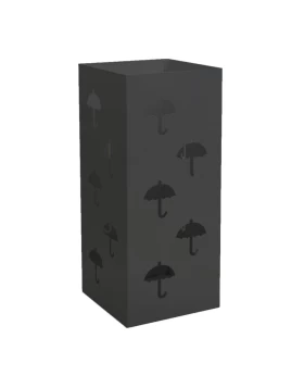 Ομπρελοθήκη Τετράγωνη - Matt Anthracite, Pam & Co, W22 x D22 x H50 (cm), 25-113 (Image 1)