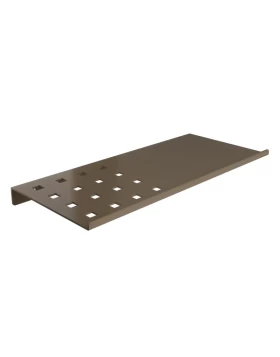 Ράφι / Σπογγοθήκη Μπάνιου - Matt Light Bronze, Pam & Co, W28 x D15 x H1 (cm), 3015-963 (Image 1)