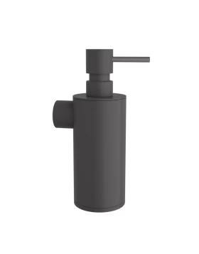 Επιτοίχιο Dispenser (350ml) - Matt Anthracite, Pam & Co, Ø6 x H19 (cm), 87-113 (Image 1)