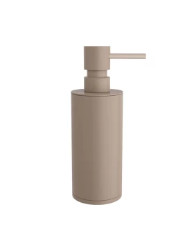 Dispenser Μασίφ (350ml) - Matt Beige, Pam & Co, Ø6 x H19 (cm), 88-103 (Image 1)