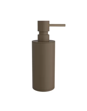 Dispenser Μασίφ (350ml) - Matt Light Bronze, Pam & Co, Ø6 x H19 (cm), 88-963 (Image 1)