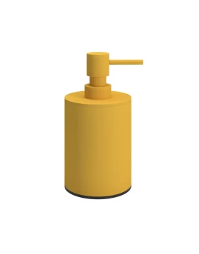 Dispenser (350ml) - Matt Yellow, Pam & Co, Ø8 x H15 (cm), 90-603 (Image 1)