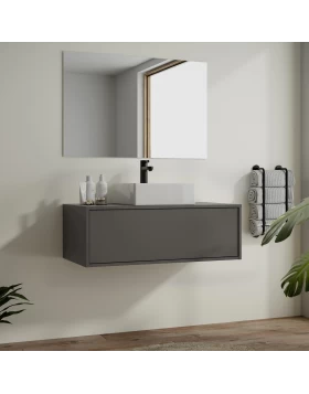 Έπιπλο με 1 Συρτάρι Premium Line Top Ανθρακί (80x46.5cm) (Image 1)