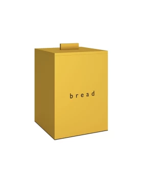 Ψωμιέρα - Matt Yellow, Pam & Co, W18 x D18 x H25 (cm), 1820-603 (Image 1)