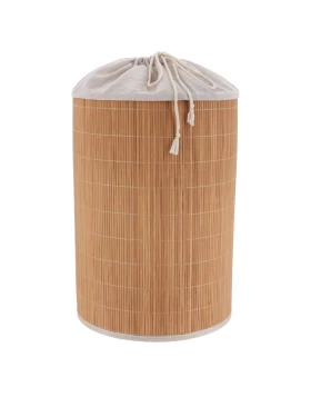 Καλάθι Aπλύτων Bamboo σειρά 8458 Καφέ Φυσικό (35x50cm) (Image 1)