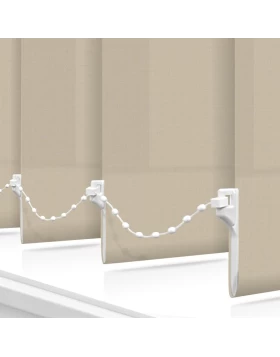 Κάθετες Περσίδες Deluxe με Αδιάφανο Taupe Ύφασμα 68-7475 (Μερικής Συσκότισης) (Image 1)