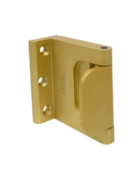 Περιοριστής Ανοίγματος Πόρτας Ξενοδοχείου Ανοδειωμένο Χρυσό Ματ 046 (Image 1)