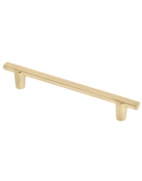 Λαβές Επίπλων Brushed Brass Ray σειρά 422256 Μασίφ Ματ Ορείχαλκος (Σε 12.8cm ή 19.2cm ή 32cm) (Image 1)