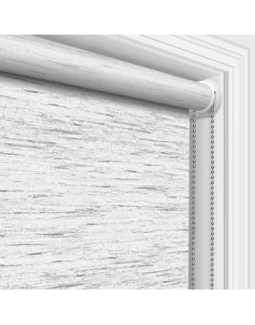 Ρόλερ σκίασης Deluxe με Ημιδιάφανο Γκρι Λινό Ύφασμα 33124 (Μερικής Συσκότισης) (Image 1)