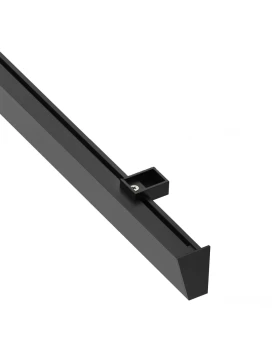 Σιδηρόδρομος Οροφής 5.3cm Custom BT-52 Μαύρο Ματ (Μονός ή Διπλός) (Image 1)