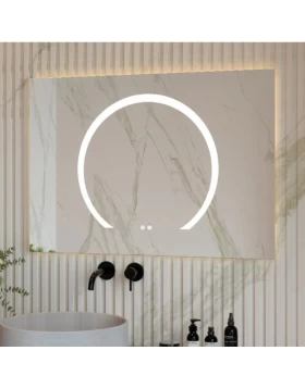 Καθρέφτης Ορθογώνιος & Ρυθμιζόμενο Led Karag Prisma RLT8060G (60x80cm) (Image 1)