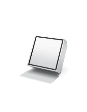 Σιφώνι Δαπέδου Inox Brushed Aquadrain Ανοξείδωτο Ατσάλι (10x10cm) (Image 1)