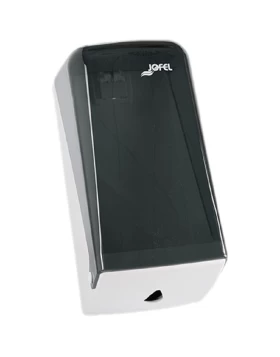 Χαρτοπετσετοθήκη μπάνιου Jofel AG33400 σε Μαύρο Διάφανο