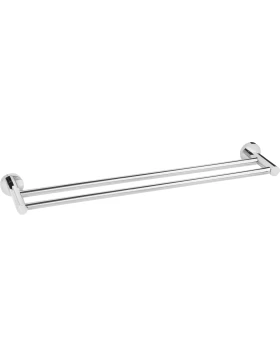 Πετσετοθήκη Διπλή BronzeArt MH08-42-10/Χρώμιο (Image 1)