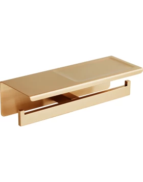 Χαρτοθήκη Διπλή BronzeArt 54V1-G1/Χρυσό Ματ (Image 1)