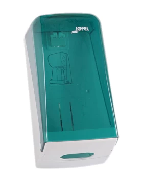Χαρτοπετσετοθήκη μπάνιου Jofel  AH71300 σε Πράσινο Διάφανο
