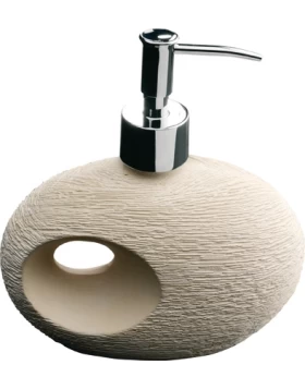 Ντισπενσερ Κεραμικό BronzeArt DG01-05-01/Λευκό (Image 1)