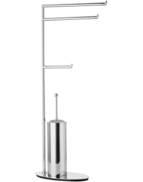 Καλόγερος Πετσετ.Πιγκάλ.Χαρτοθ. BronzeArt 0151-10-4/Χρώμιο (Image 1)