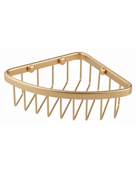 Σπογγοθήκη Γωνιακή 19cm BronzeArt 16H8-G1/Χρυσό Ματ (5cm Ύψος) (Image 1)